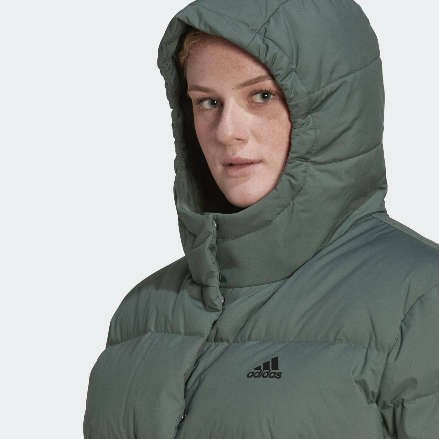 ADIDAS Helionic Hooded Down Jacket (Plus Size) 8 ADIDAS Helionic Hooded Down Jacket (Plus Size) - Image 6