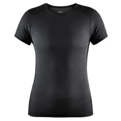 Craft Pro Dry Nanoweight Short Sleeve Womens Baselayer Black