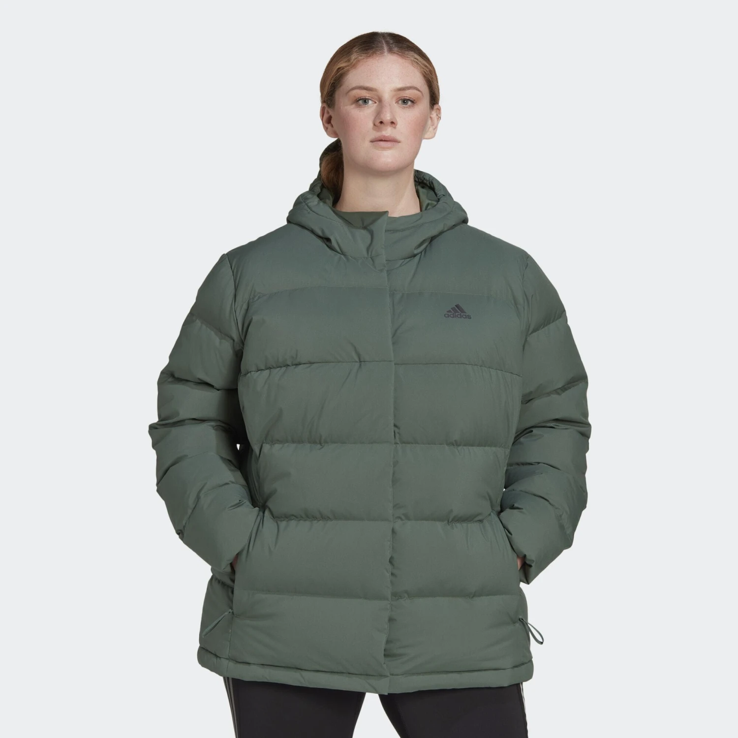 ADIDAS Helionic Hooded Down Jacket (Plus Size) 3 ADIDAS Helionic Hooded Down Jacket (Plus Size)