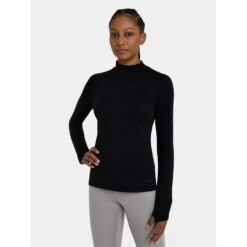 Women's SuperThermal Baselayer Long Sleeve Mock Neck Top