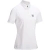 Refurbished Women's Short-Sleeved Polo Shirt - White -UK 10 / FR 40 -Adidas Sales Store k32abaeee775ebcaa68123ac6ee50e476