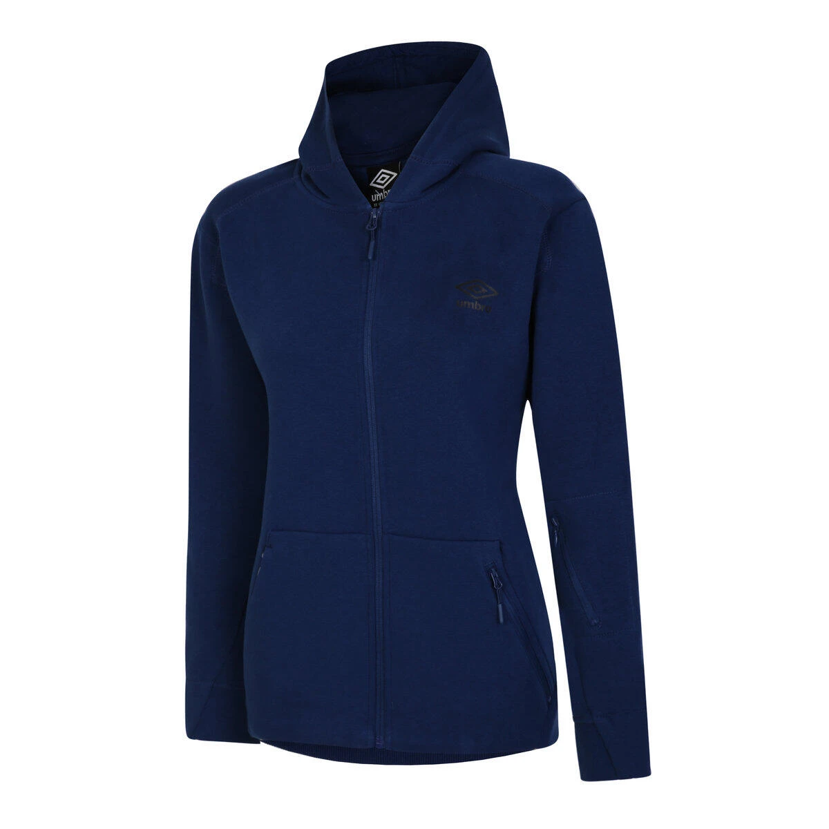 UMBRO Womens/Ladies Pro Elite Fleece Jacket (Black) 7 UMBRO Womens/Ladies Pro Elite Fleece Jacket (Black) - Image 5