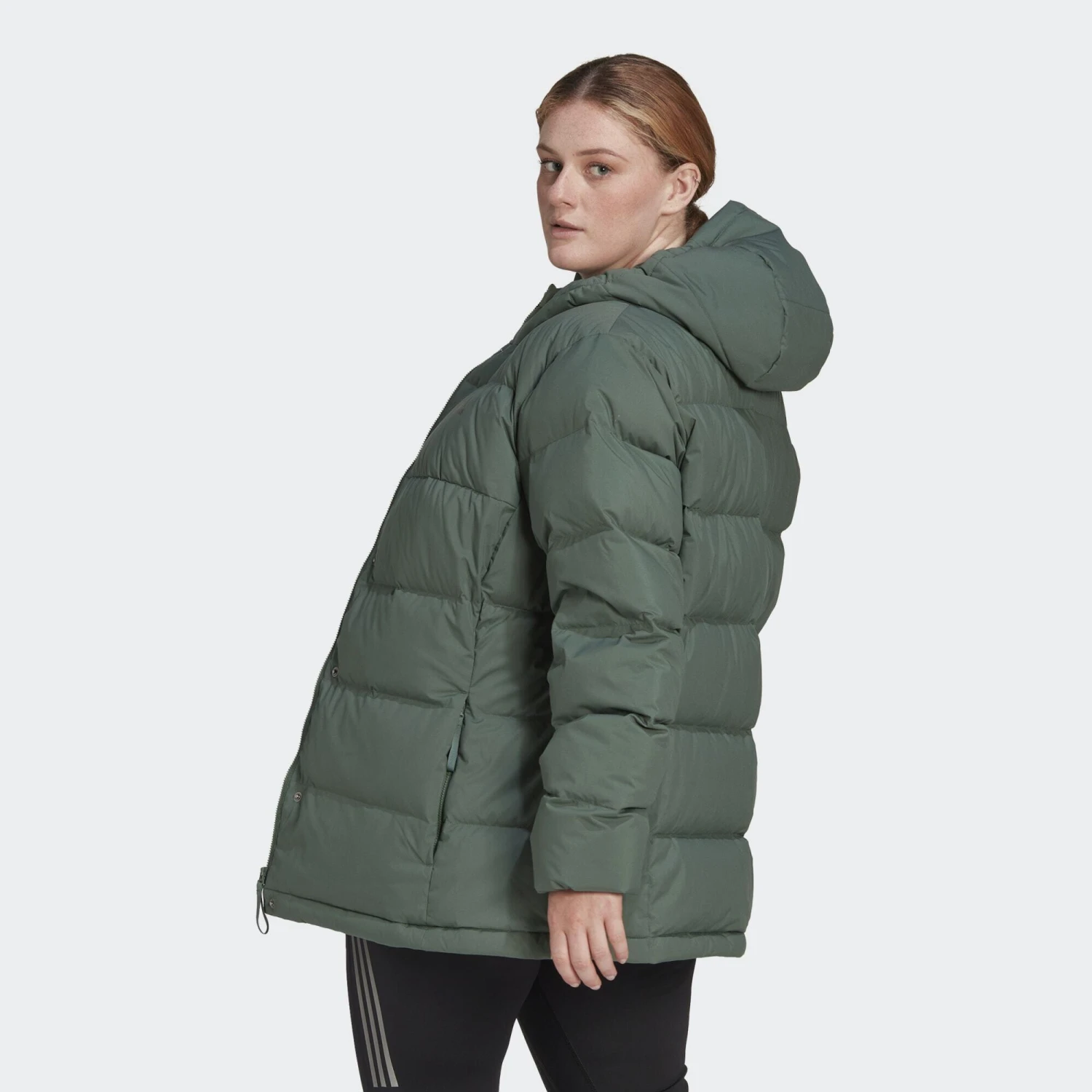 ADIDAS Helionic Hooded Down Jacket (Plus Size) 5 ADIDAS Helionic Hooded Down Jacket (Plus Size) - Image 3