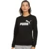 Womens/Ladies ESS Logo Sweatshirt (Puma Black) 1 Womens/Ladies ESS Logo Sweatshirt (Puma Black) -Adidas Sales Store k434b4a408b18385134f2364fafa04f0b