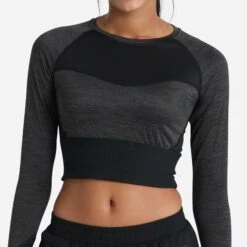 UMBRO Womens/Ladies Pro Training LongSleeved Crop Top (Silver Grey Marl) 12 UMBRO Womens/Ladies Pro Training LongSleeved Crop Top (Silver Grey Marl) -Adidas Sales Store k442ab450aeb460fdc6548240fbe2cccb