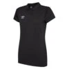 UMBRO Womens/Ladies Club Essential Polo Shirt (Black/White) -Adidas Sales Store k4749268a5c6d15f1b543044ce321061c