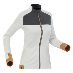 WEDZE Women's Merino Wool Fleece Ski Jacket - 500 Warm -Adidas Sales Store k50257d1144d06fe4303f477b00a498ef