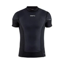 Craft ACTIVE EXTREME X WIND SHORT SLEEVE BASELAYER MEN BLACK GRANITE