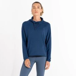 Dare 2b Womens/Ladies Fleur East Glide HighNeck Sweatshirt (Moonlight Denim) -Adidas Sales Store k52e078661e647a167fe18808e62e990a