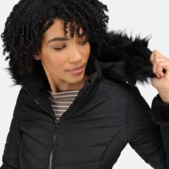 Regatta Womens/Ladies Winslow Rochelle Humes Padded Jacket (Black) 18 Regatta Womens/Ladies Winslow Rochelle Humes Padded Jacket (Black) -Adidas Sales Store k57778deba3c6af3c3f5b7d2a410e7f57