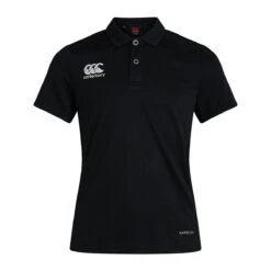 Canterbury Womens/Ladies Club Dry Polo Shirt (Black)