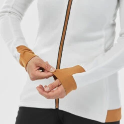 WEDZE Women's Merino Wool Fleece Ski Jacket - 500 Warm -Adidas Sales Store k7336ecb46524f056b6d572ba6ec75f42