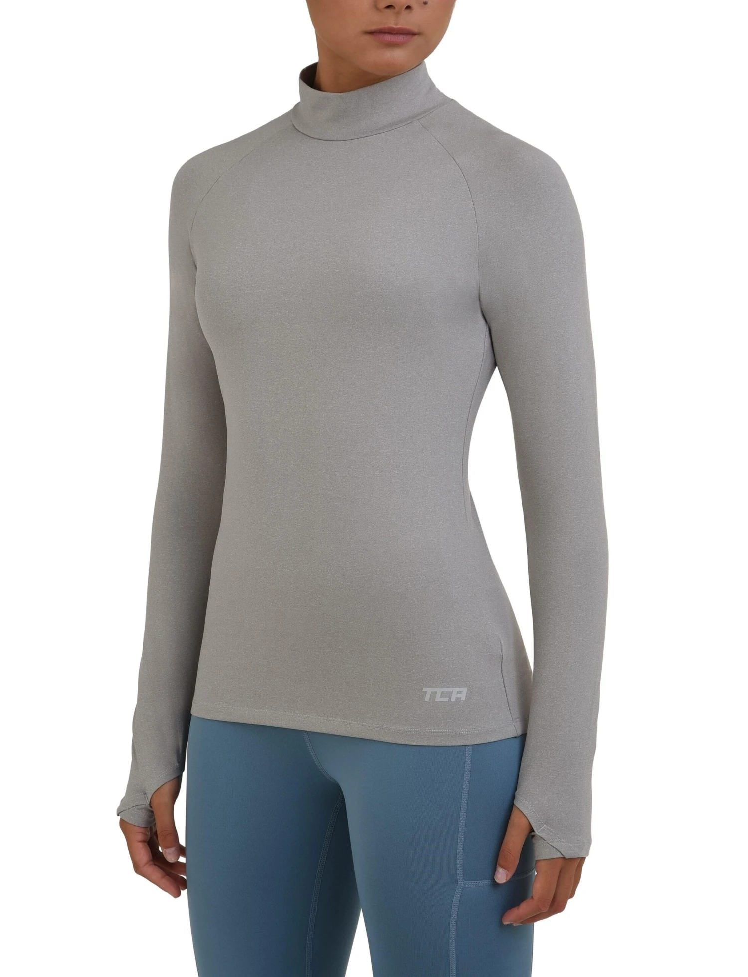 Women's SuperThermal Baselayer Long Sleeve Mock Neck Top 8 Women's SuperThermal Baselayer Long Sleeve Mock Neck Top - Image 6