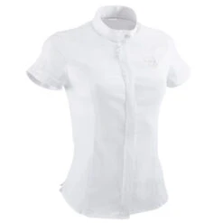 Refurbished Womens Short-Sleeve Horse Riding Shirt - UK 4 / FR 34