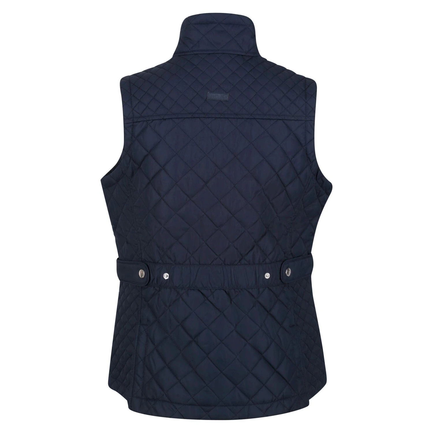 Regatta Womens/Ladies Charleigh Quilted Body Warmer (Navy Tile) 4 Regatta Womens/Ladies Charleigh Quilted Body Warmer (Navy Tile) - Image 2