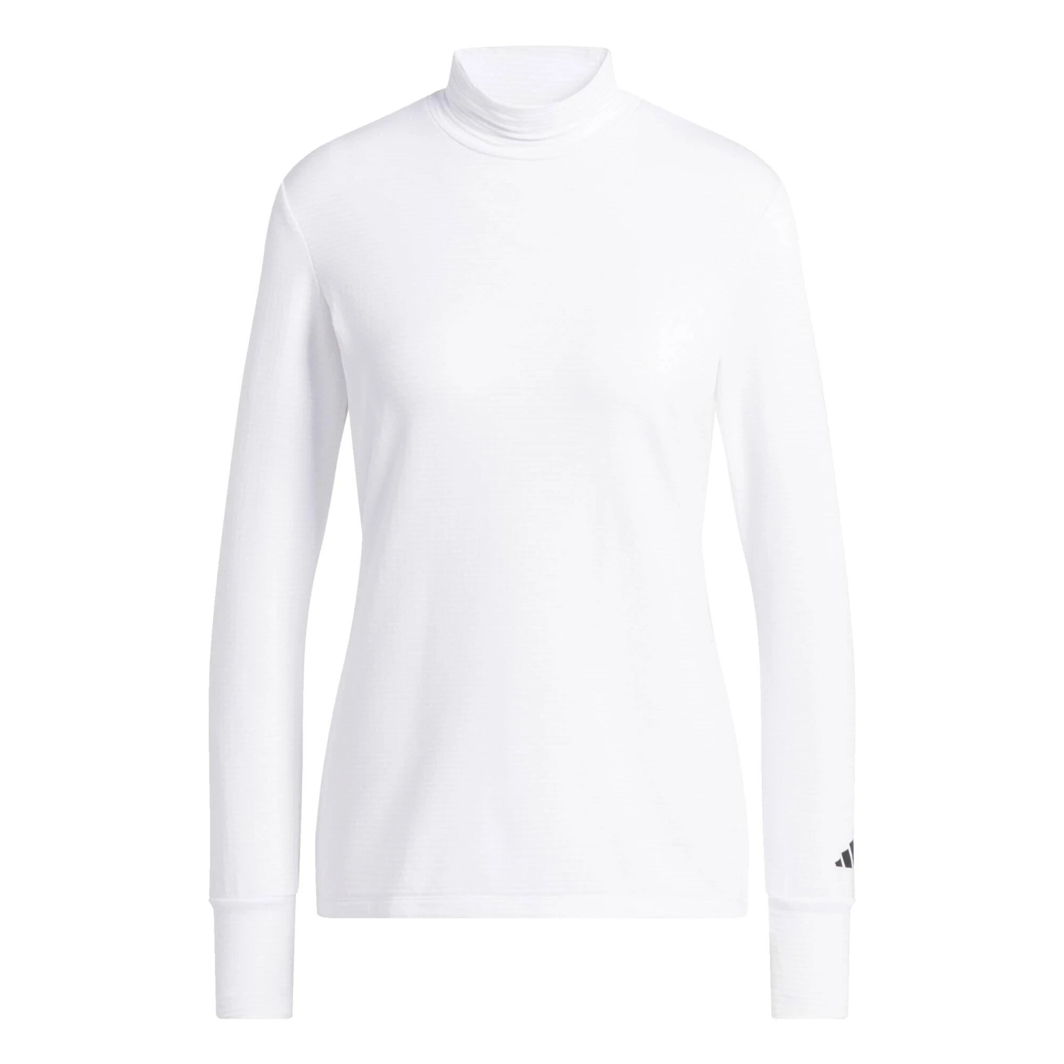 ADIDAS COLD.RDY Long Sleeve Mock Polo Shirt 9 ADIDAS COLD.RDY Long Sleeve Mock Polo Shirt - Image 7