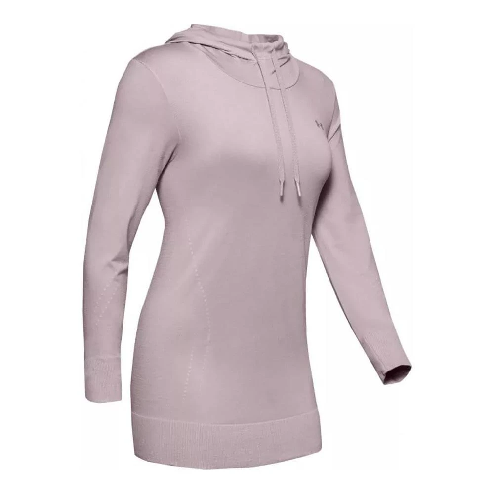 Under Armour Seamless Womens Hoodie Pink 3 Under Armour Seamless Womens Hoodie Pink