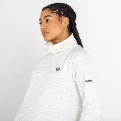 Dare 2b Womens/Ladies Offline Tiger Stripe Sweatshirt (Lily White) -Adidas Sales Store k99e4ce48639315494dd6e49d47717104