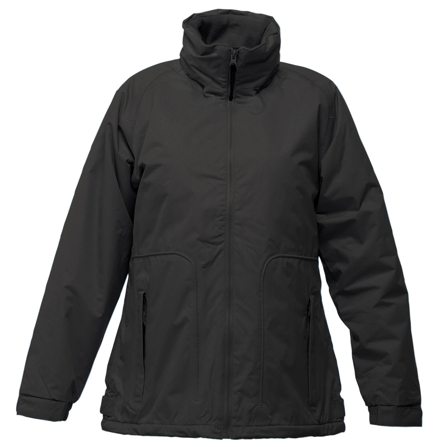 Regatta Womens/Ladies Waterproof Windproof Jacket (Fleece Lined) (Black) 3 Regatta Womens/Ladies Waterproof Windproof Jacket (Fleece Lined) (Black)
