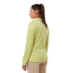 Craghoppers Womens/Ladies Natalia Stripe Half Zip Sweatshirt (Lime Green) -Adidas Sales Store kb00b36c02704ccf693b99720e942e71e