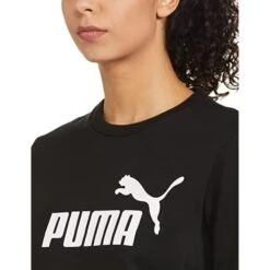 Womens/Ladies ESS Logo Sweatshirt (Puma Black) -Adidas Sales Store kb098c0d513ef53dd2ee3a96302cf9919