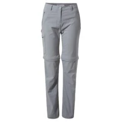 Craghoppers Womens/Ladies Nosilife Pro II Convertible Trousers (Cloud Grey)
