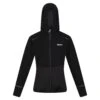 Regatta Womens/Ladies Textured Fleece Full Zip Hoodie (Black) 2 Regatta Womens/Ladies Textured Fleece Full Zip Hoodie (Black) -Adidas Sales Store kb155af3210baeaa8f01af079a0514f99