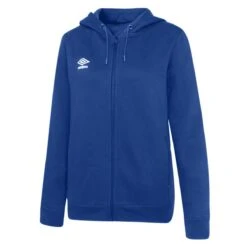 UMBRO Womens/Ladies Club Leisure Full Zip Hoodie (Black/White) -Adidas Sales Store kb9aeac130b5b9d6566106ced6b1606d4