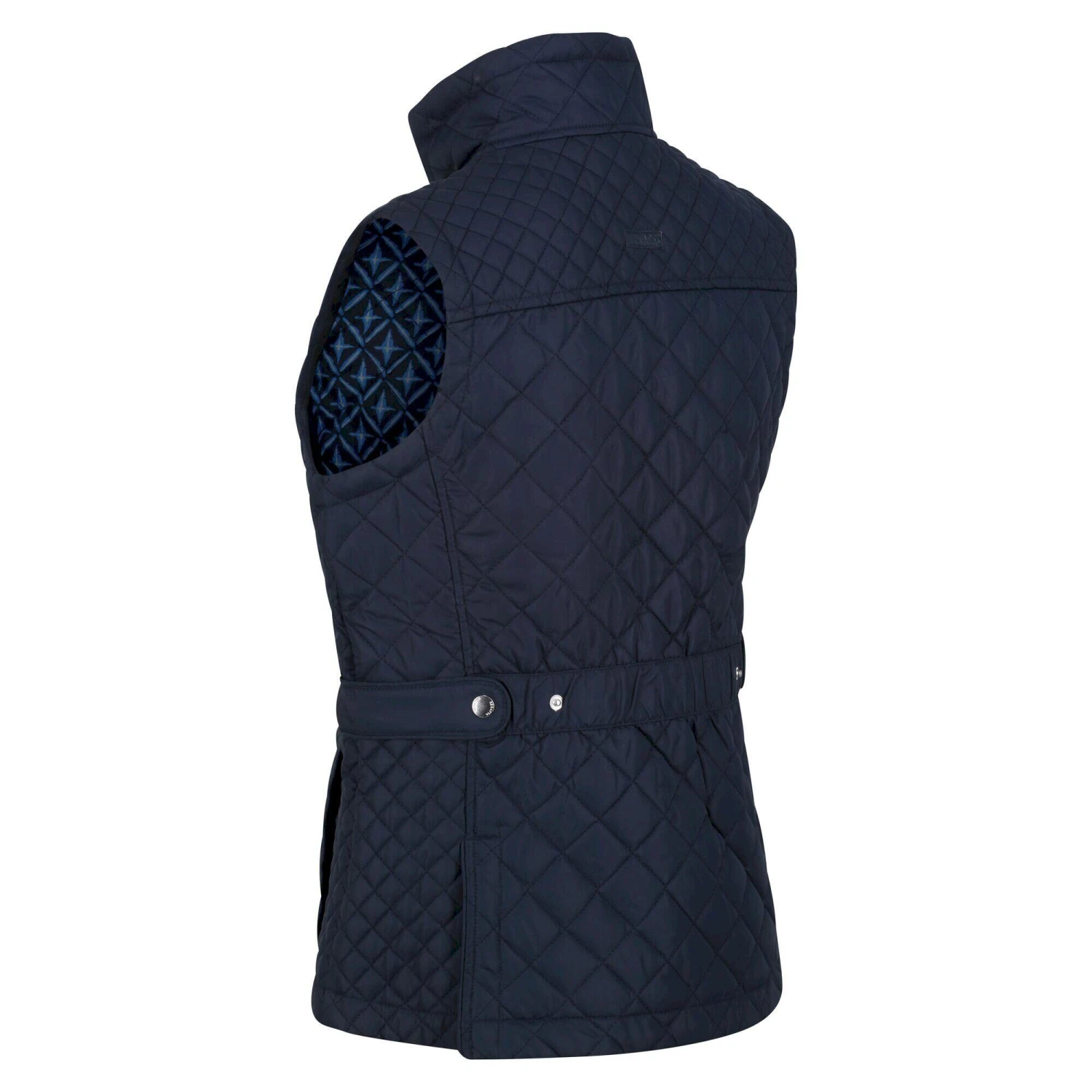 Regatta Womens/Ladies Charleigh Quilted Body Warmer (Navy Tile) 5 Regatta Womens/Ladies Charleigh Quilted Body Warmer (Navy Tile) - Image 3