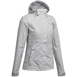 Quechua Women’s Waterproof Mountain Walking Jacket MH100
