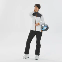 WEDZE Women's Merino Wool Fleece Ski Jacket - 500 Warm -Adidas Sales Store ke074761dbadaa583d2d3ee7ba2e6a30e