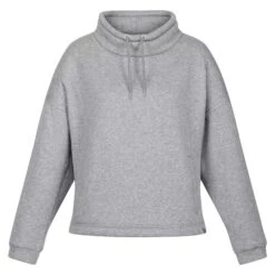 Regatta Womens/Ladies Janelle Marl Jersey Sweatshirt (Storm Grey)