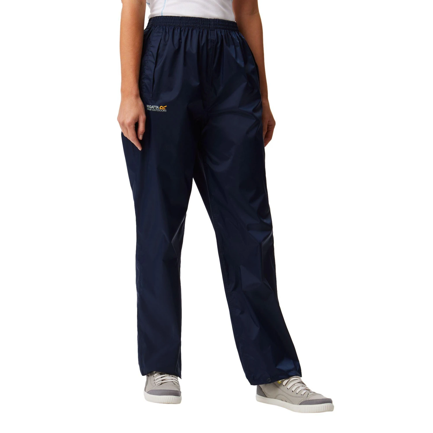 Regatta Great Outdoors Womens/Ladies Adventure Tech Pack It Waterproof Overtrousers 10 Regatta Great Outdoors Womens/Ladies Adventure Tech Pack It Waterproof Overtrousers - Image 8