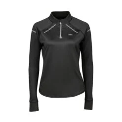 Weatherbeeta PREMIUM HORSE RIDING BASELAYER TOP SUN BLOCKER PROTECTION BLACK