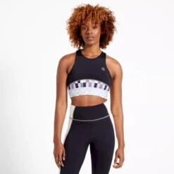 Dare 2b Womens/Ladies Henry Holland Mingle Checkerboard Sports Bra (Black) -Adidas Sales Store kf65fb0300987f1a1b1cb0c21e1b40ce3